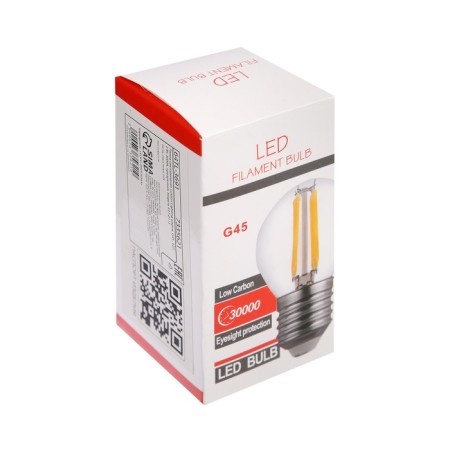 LED LEAZON LIGHTING LED Ball, G45, E27, 2 W, 3000K, transparent-3