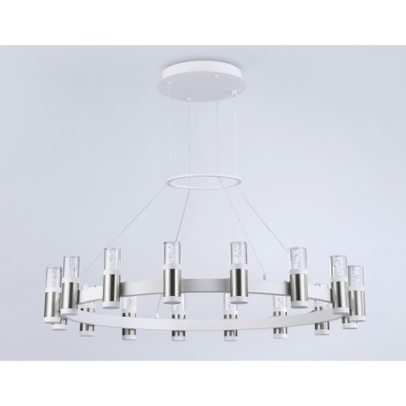 LED LED SCREED OF AMBRELLA LIGHT, LINTECH, FL6208, LED, 96 W, 7200LUM, 4200K, white color, chromium-1