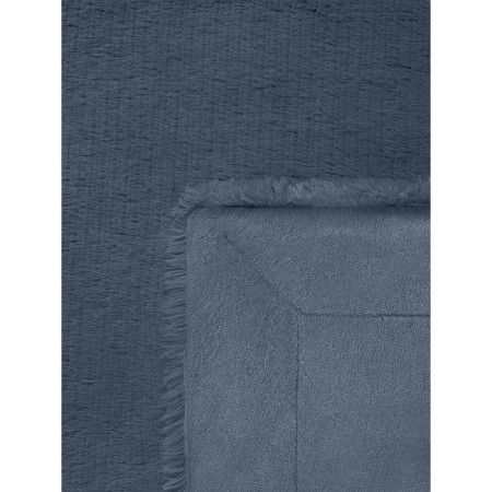 Buenas noches blanket, size 220x240 cm, blue color-6