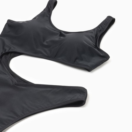 Swimsuit Women's Assigned plain minaku color black, size 42-5