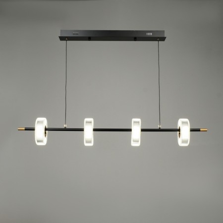 Lamp with PDD "Malmo" LED 20W 3000-6000K black and gold 180x15x15-115 cm-6