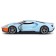 Racing machine BBURAGO 2019 Ford GT Heritage Edition, Die-Cast, 1:32, Orange-blue color