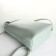 City backpack made of artificial leather with lightning, green color
