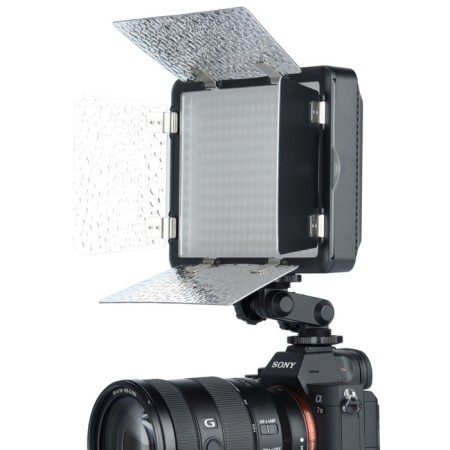 LED illuminator with the function of the GODOX LF308BI flash, Necessary, without a remote control-9