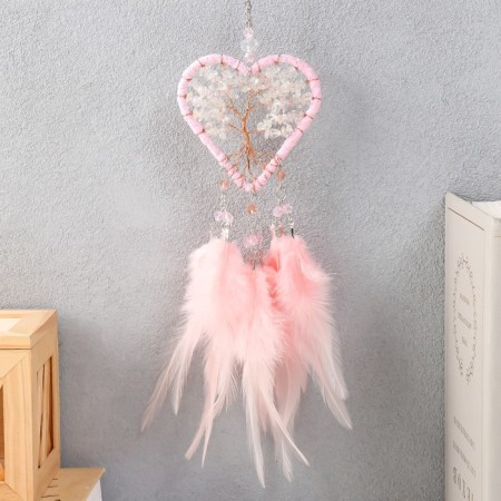 Dreams "Tree in the Heart" pink 35x8 cm