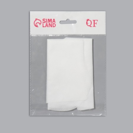 Socks for paraffin therapy, non -woven material, disposable, one size, white color-6
