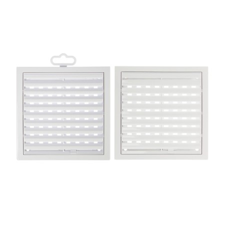 Ventilation ERA 1515RRP, 150x150 mm, with blinds, inexhaustible, plastic