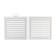 Ventilation ERA 1515RRP, 150x150 mm, with blinds, inexhaustible, plastic
