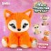 Soft toy "Fox", 20 x 17 cm