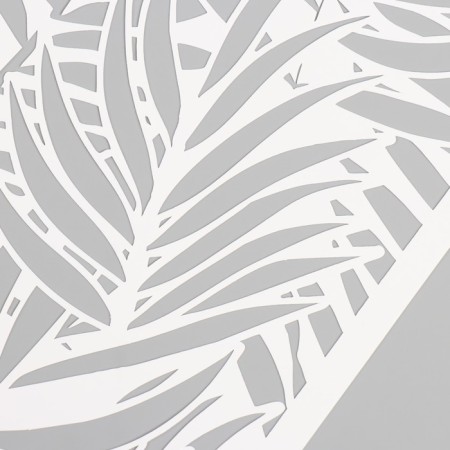 Plastic stencil "palm leaves", 16x24 cm-2