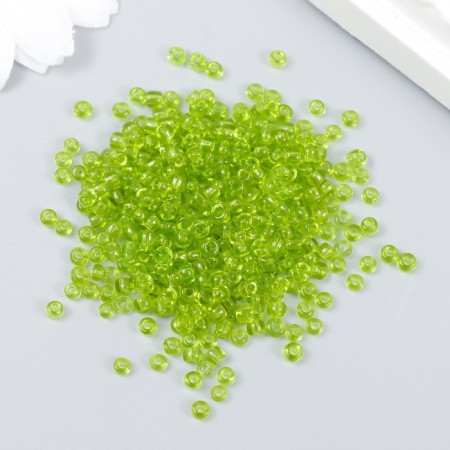 Beads "Zlatka" 08/0, 3 mm, 10 g 0004 Salad-1