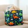 Basket for toys "Dinosaurs" 32 × 32 × 32 cm