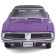 MASTO DIE-CAST 1969 Dodge Charger R/T, opening doors, 1:18, purple color