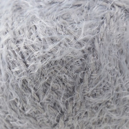 Yarn "cotton grass" 65% cotton 35% polyamide 220m/100g (008 silver)-2