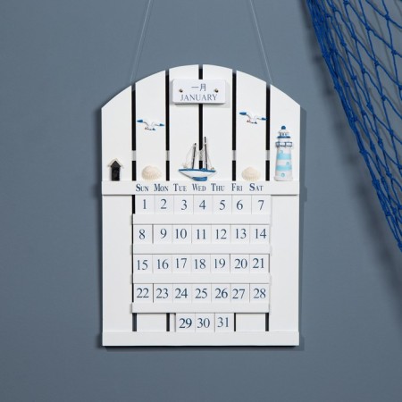 Eternal calendar "Sea Style" 43*30cm