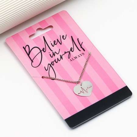 Believe in Yourself's neck, on a chain 40 cm-1