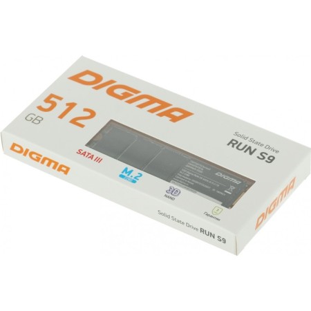 SSD Digma Sata-III 512GB DGSR1512GS93T RUN S9 M.2 2280-9