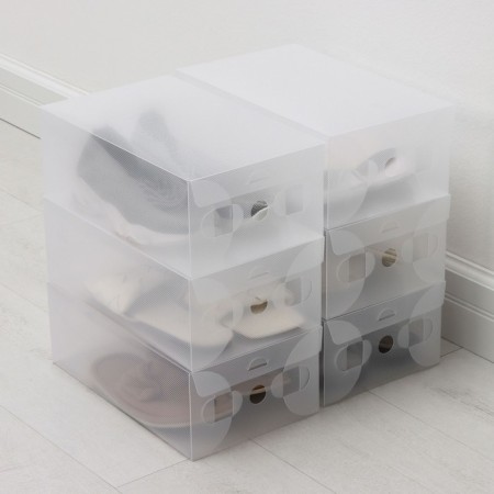 Shoe storage box with Large Size lid, 20 × 33 × 12 cm, 6 pcs-13