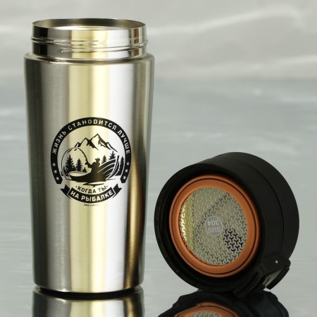 Thermostatic with the “Fishing” button, 350 ml-2