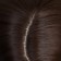Artificial wig, simulation of the skin, 60 cm, 270 gr, brown color (#SHT8)