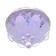 Luer with DNI "Dzhanelli" 3x40W E27+RGB chrome 30x30x24 cm Bayerlux