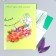 Set for creating flowers from Foamiran "Lily" (white/green)