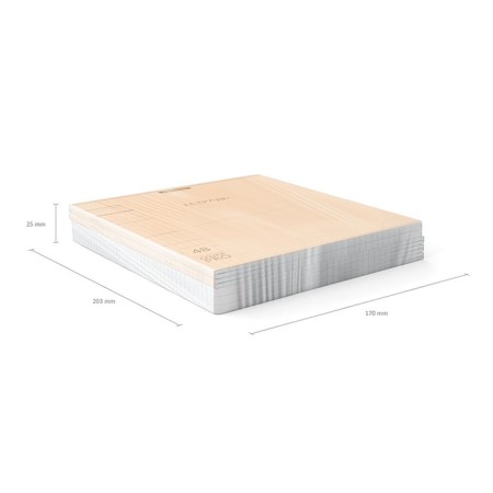Notebook of 48 sheets in the Erichkrause Coverpro Neon Classica, plastic cover, offset block, 100%whiteness, orange-6