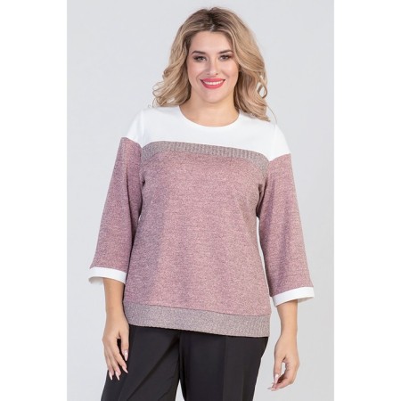 Female blouse, size 54, pink color