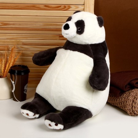 Soft toy "Panda", 50 cm, black and white color-1