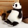 Soft toy "Panda", 50 cm, black and white color