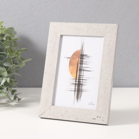 Photo frame plastic 10x15 cm "cork tree" gray 1.5x14x18.8 cm-1