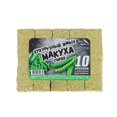 Makukha of corn cake, with a hole, taste of peas, 10 pcs, 320 g-1