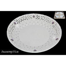 Блюдо круглое Lenardi «Северное сияние», d=35 см