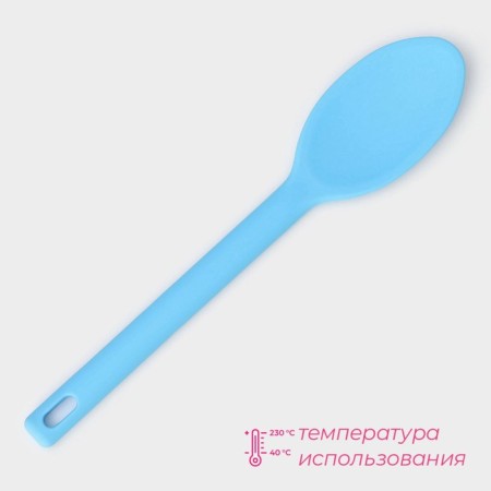 Spoon Garnish shares "luxury", 30 × 6 × 1 cm, blue color-2