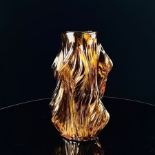 Decorative vase for Lenardi flowers, glass, 26.5 cm