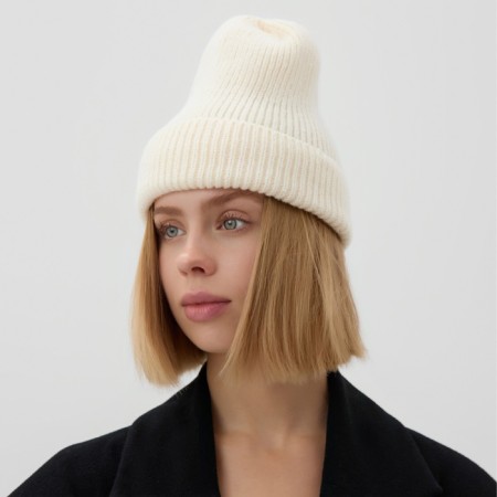 Women's hat Minaku with a gateway, rr 54-56, dairy color