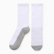 Male socks, white/gray color, rr 27