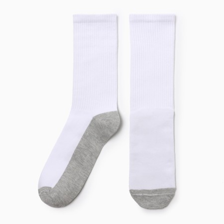 Male socks, white/gray color, rr 27
