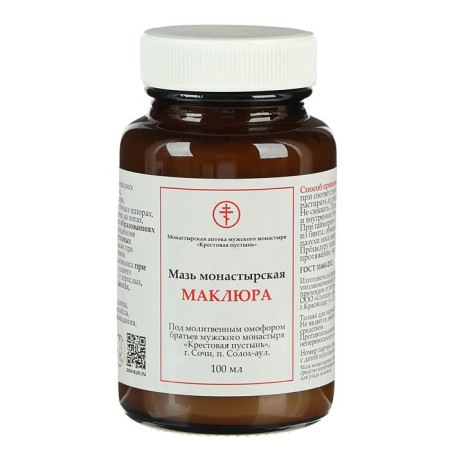 Ointment Monastery Solokh aul "Maklura", 100 ml-1