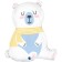 Foil ball 29 ’’ "Polar Bear", figure, 1 pc.