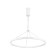 LED LED suspension Ambrella Light, Linetech, FL5855, LED, 40 W, 3200LUM, 3000-6400K, white color