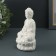 Figure "Buddha" 15x10cm, white