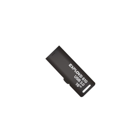 Flashka Exployd 610, 16 GB, USB3.0, Thu up to 70 MB/s, PLO up to 20 Mb/s, black-1