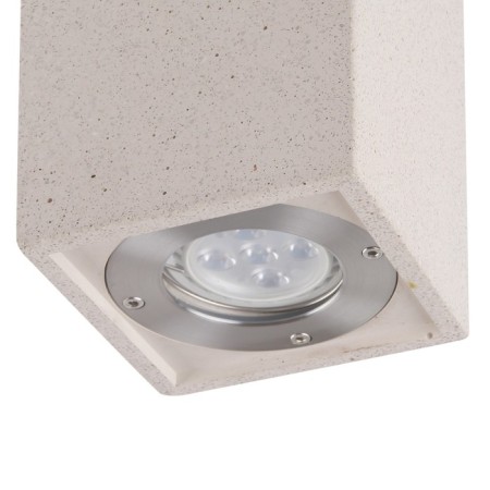 Street lamp Mantra Levi, GU10, 1x12W, 90x90x130 mm, white color-1