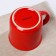Mug ceramic shares "Emal", 340 ml, red color