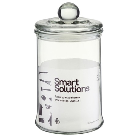 Glass storage bank, 750 ml-5