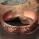 Middle Bracelet "Lace", copper
