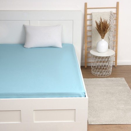 Shelter Ethel 150x220, Blue color, 100% cotton, calico 125g/m2
