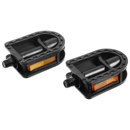 Children's pedals 1/2 "Dream Bike, without bearings, plastic, black color-1