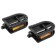 Children's pedals 1/2 "Dream Bike, without bearings, plastic, black color